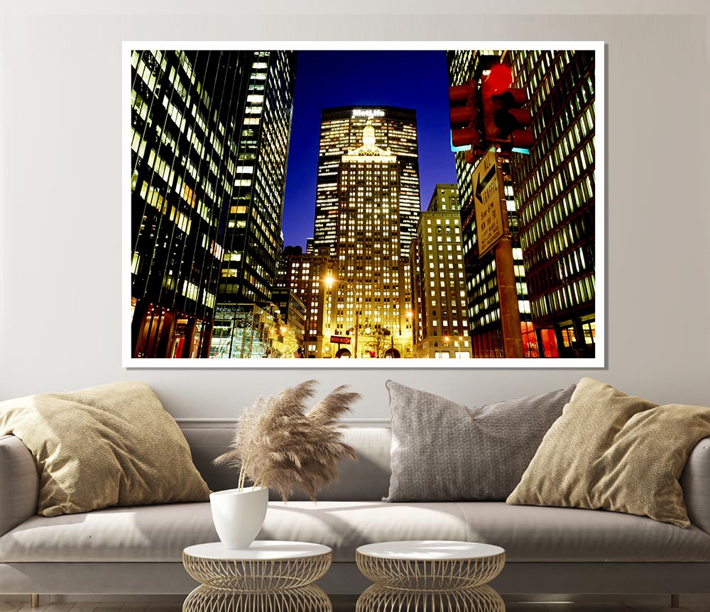 Building Blocks Print Poster Wall Art