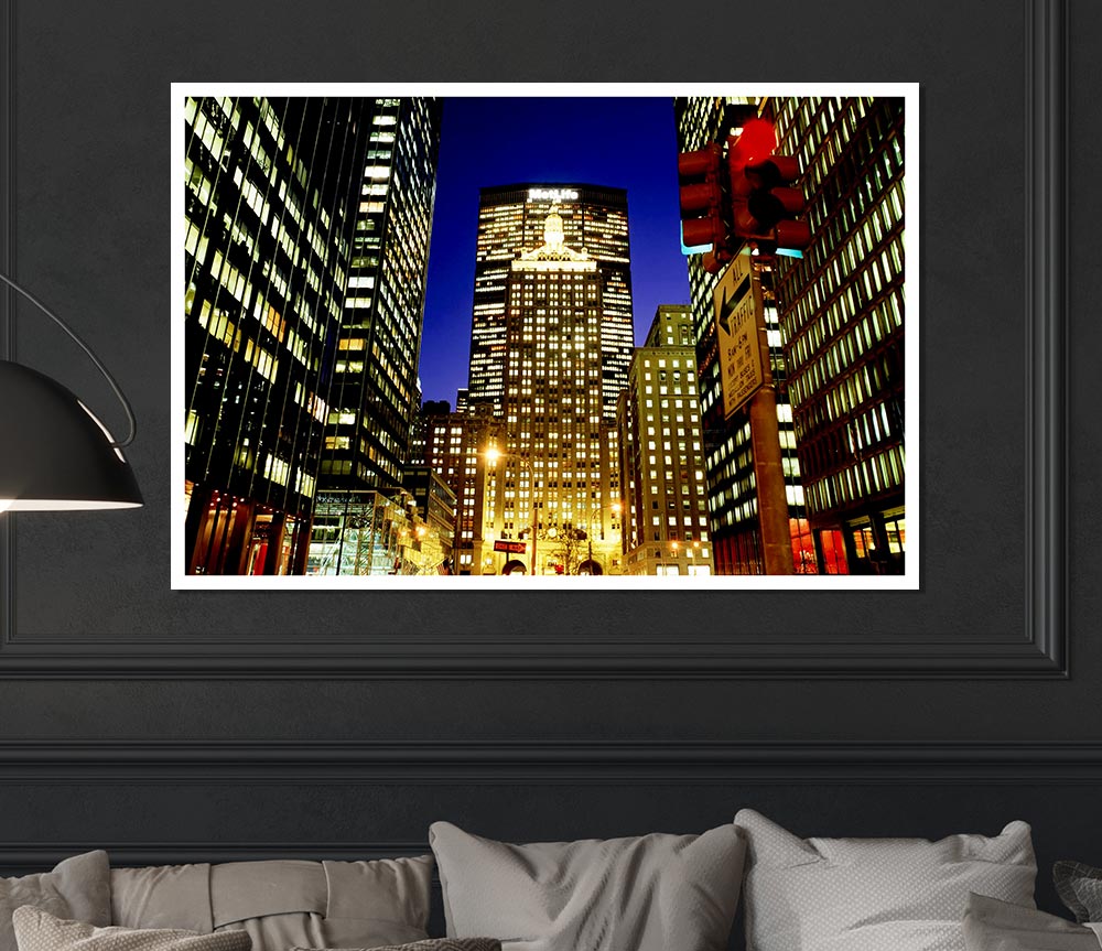 Building Blocks Print Poster Wall Art