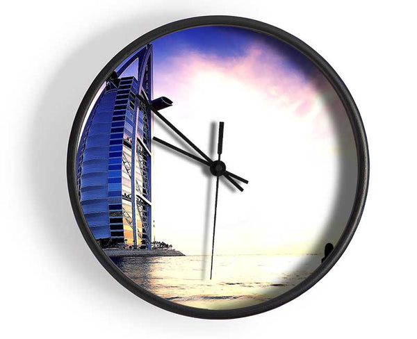 Burj Al Arab Dubai Clock - Wallart-Direct UK