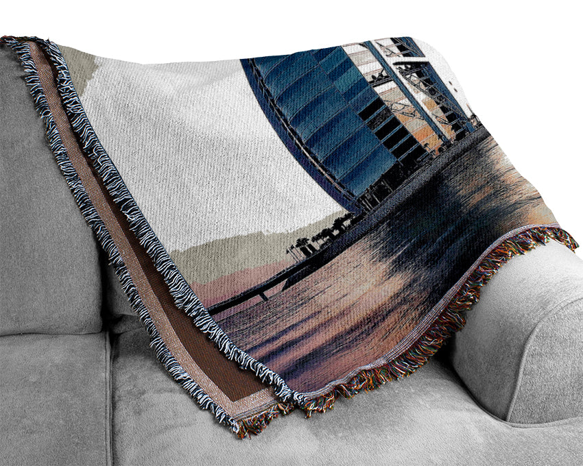 Burj Al Arab Dubai Woven Blanket