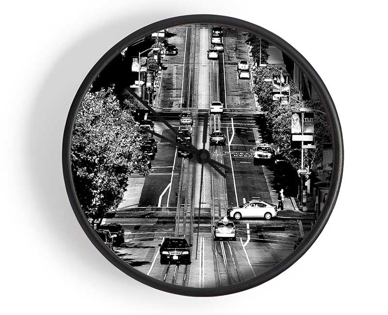 California Streets Clock - Wallart-Direct UK