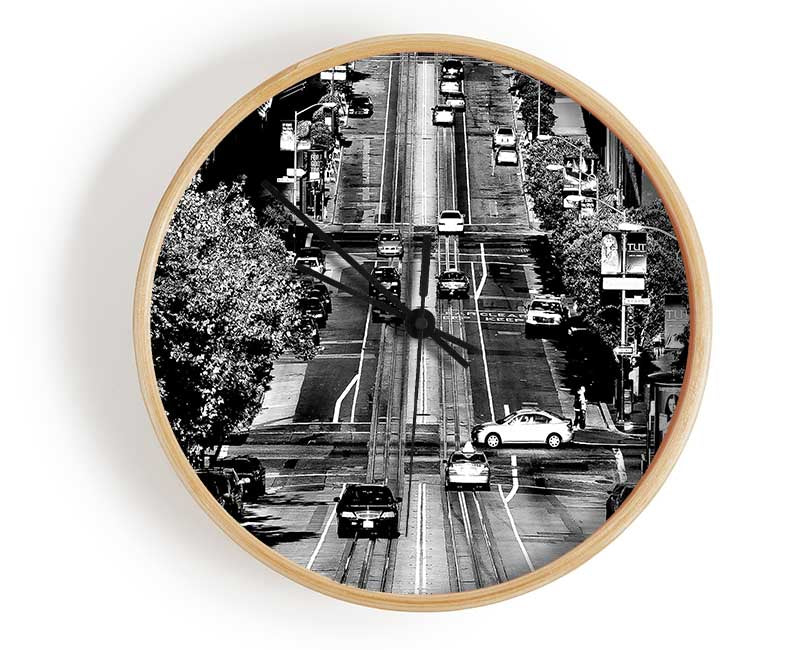 California Streets Clock - Wallart-Direct UK