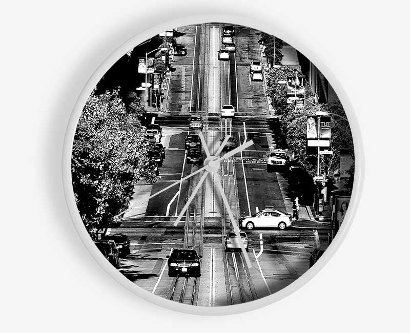 California Streets Clock - Wallart-Direct UK