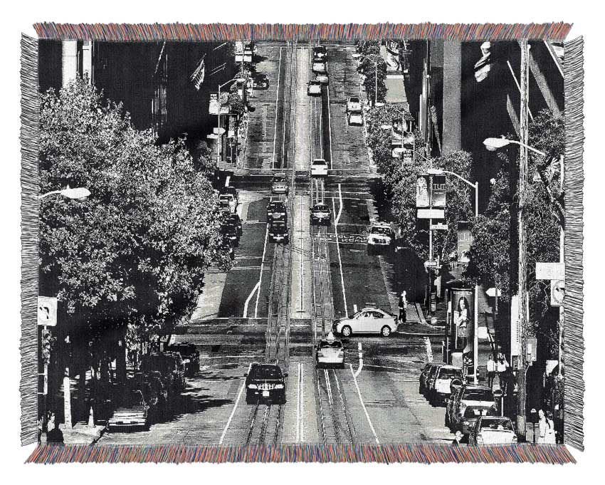 California Streets Woven Blanket