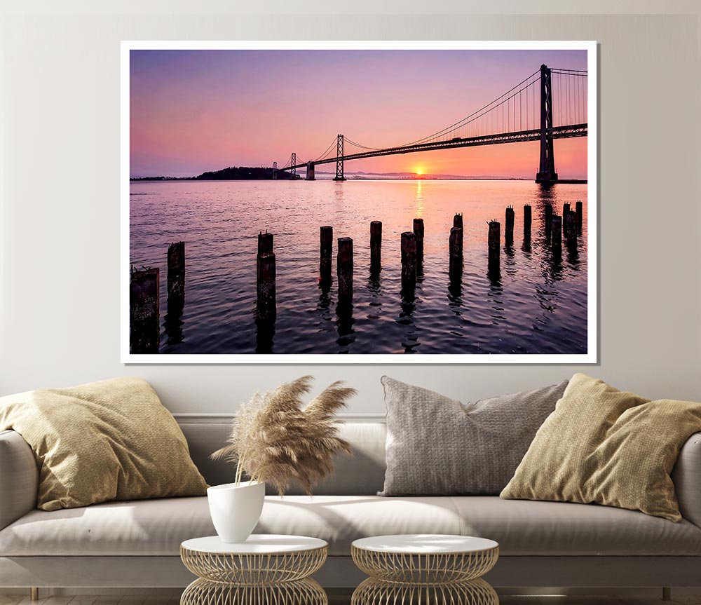 Calm Morning Print Poster Wall Art