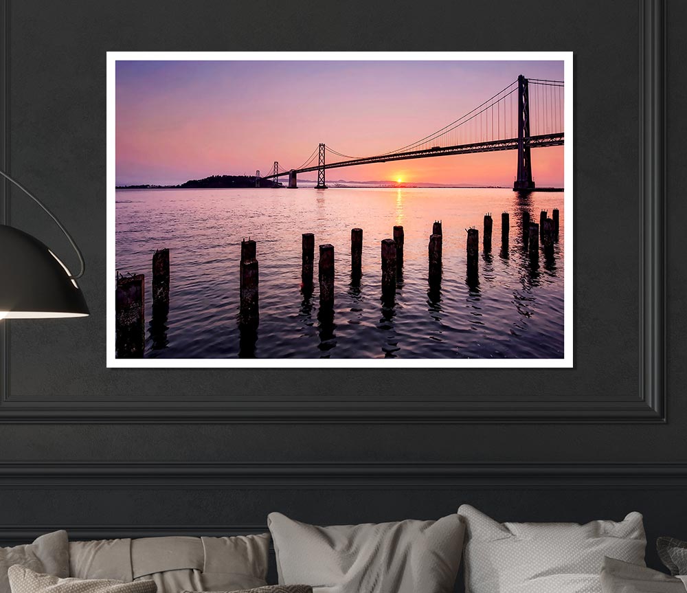 Calm Morning Print Poster Wall Art