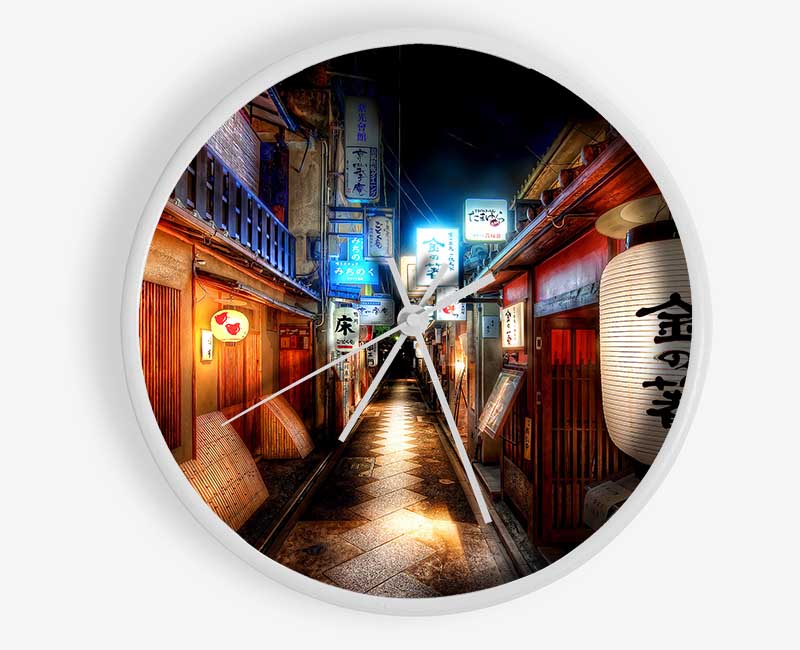 Chinatown Streets Clock - Wallart-Direct UK