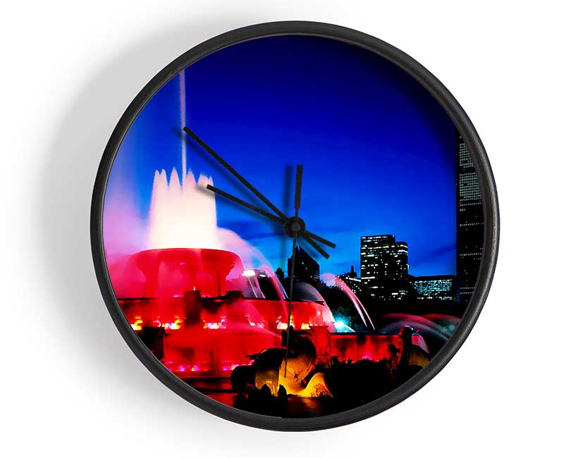 City Fountain Of Youth Clock - Wallart-Direct UK