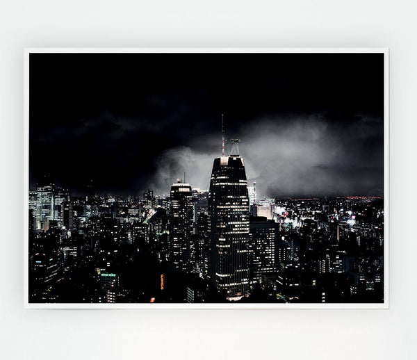 City Of Doom Print Poster Wall Art