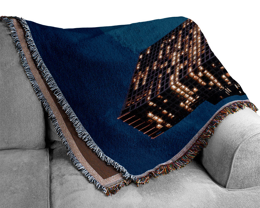 City On The Move Woven Blanket