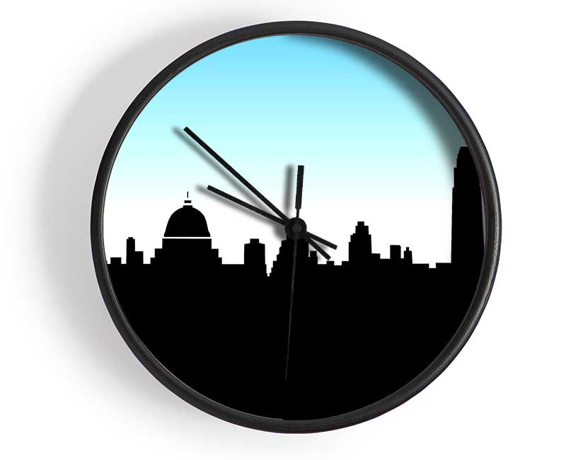 City Skyline Silhouette Clock - Wallart-Direct UK