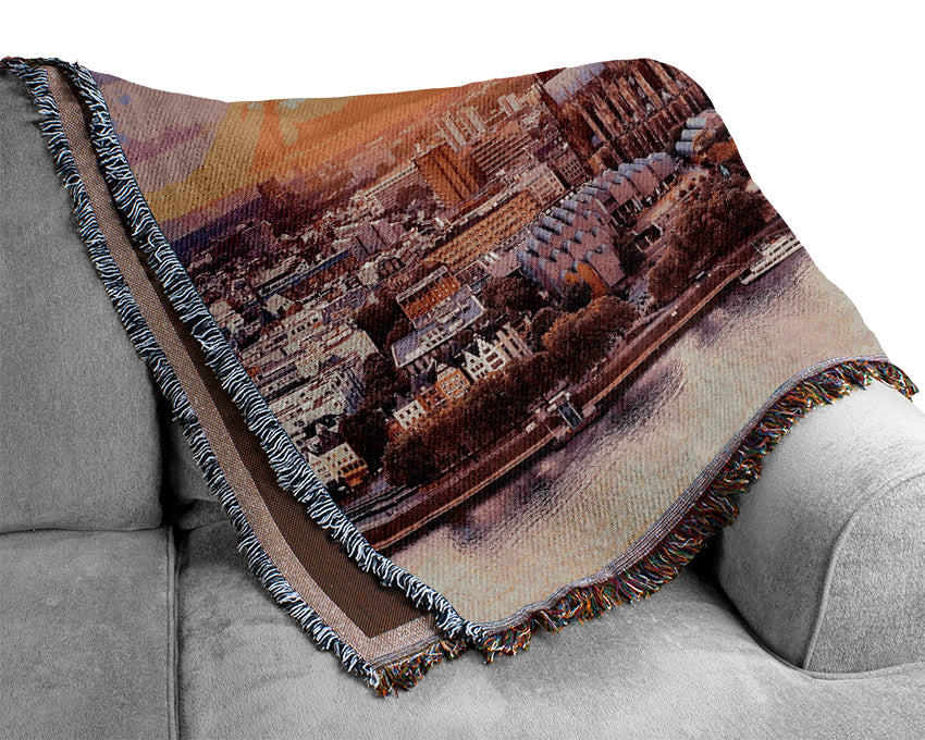 Cologne City Woven Blanket