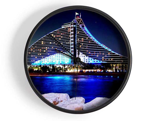 Dubai Architectural Delight Clock - Wallart-Direct UK