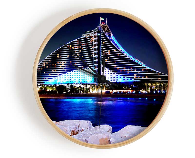 Dubai Architectural Delight Clock - Wallart-Direct UK