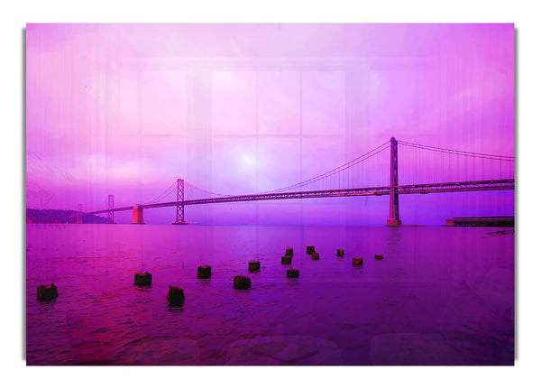 Golden Gate Bridge  Pink Breeze