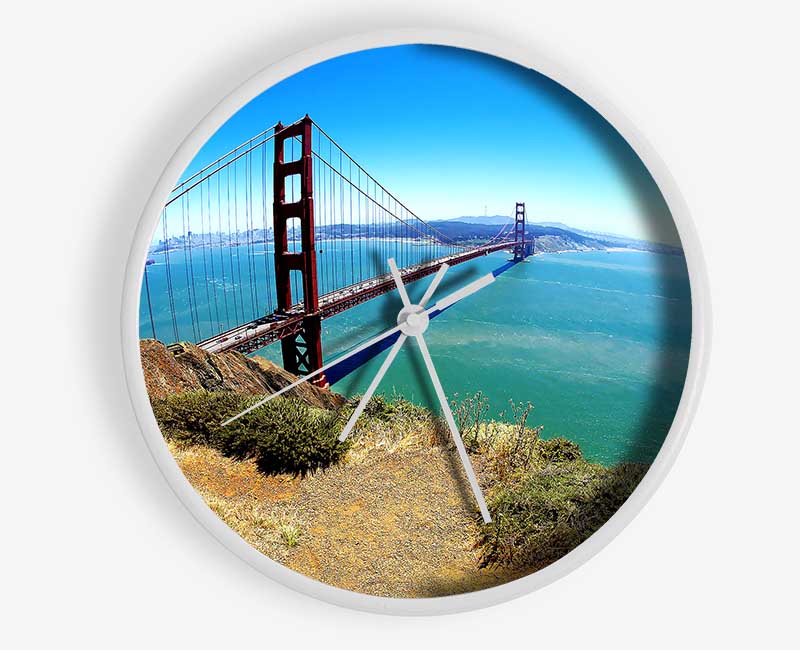 Golden Gate Bridge Days Clock - Wallart-Direct UK