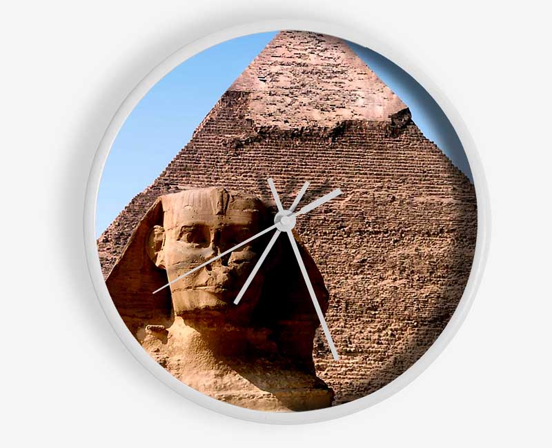 Great Pyramid Of Giza Clock - Wallart-Direct UK