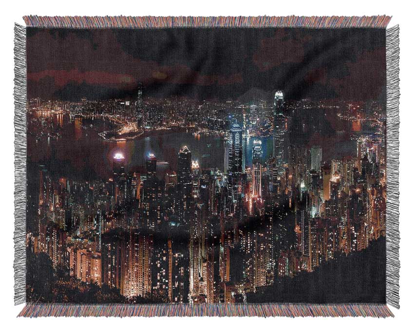 Hong Kong China Woven Blanket