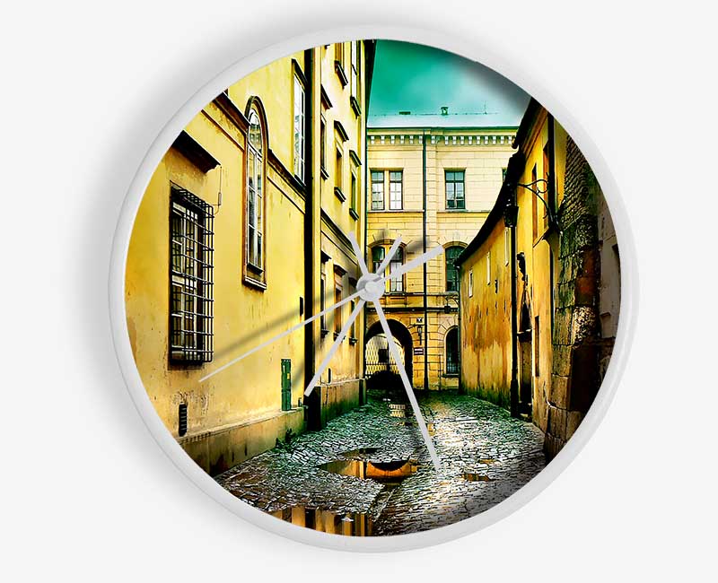 Italian Walkways Rain Clock - Wallart-Direct UK