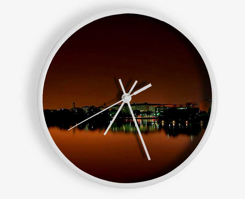 Jefferson Memorial Washington DC Clock - Wallart-Direct UK