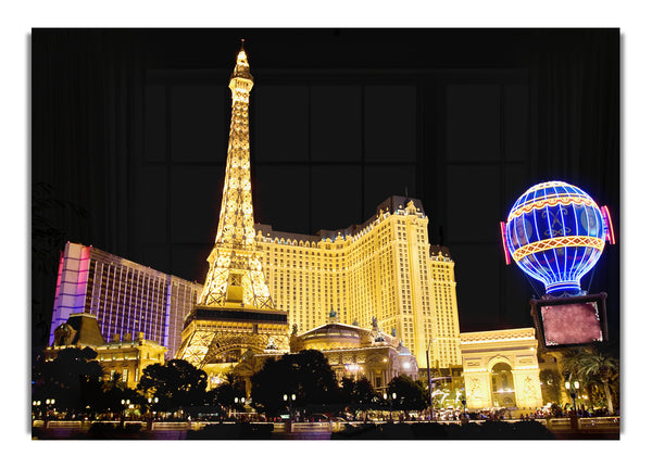 Goldener Eiffelturm in Las Vegas