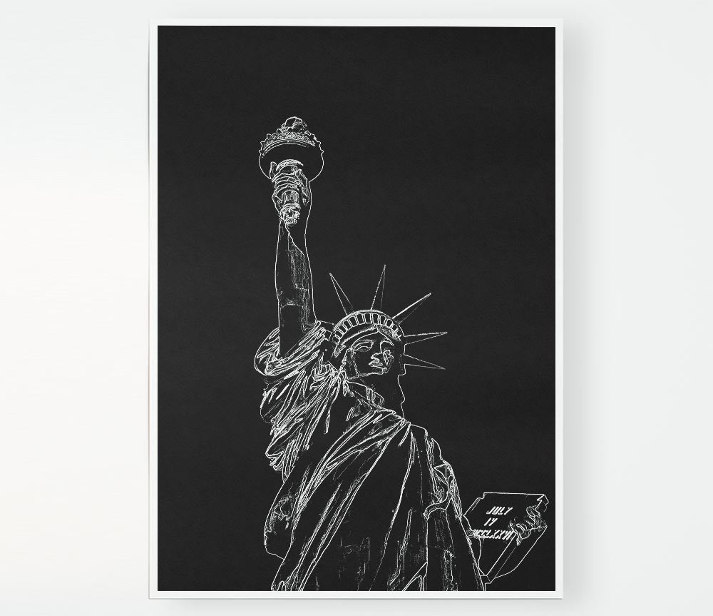 Liberty Print Poster Wall Art