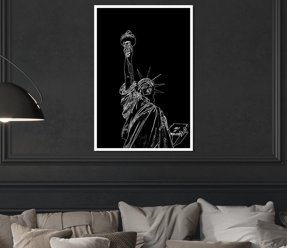 Liberty Print Poster Wall Art