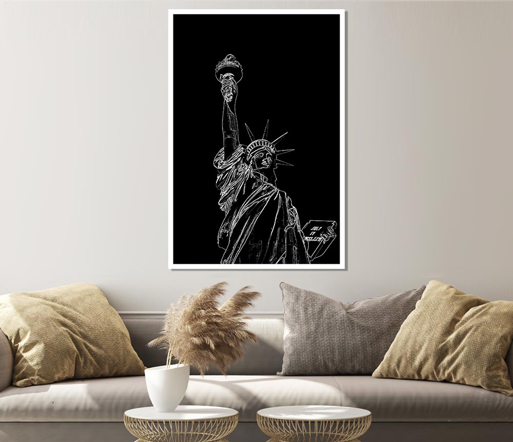 Liberty Print Poster Wall Art