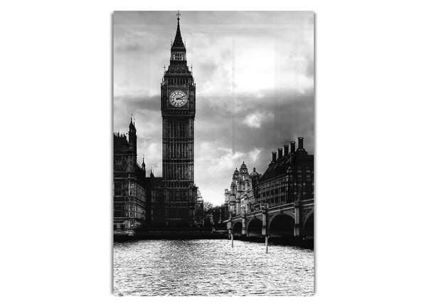 London Big Ben B~w