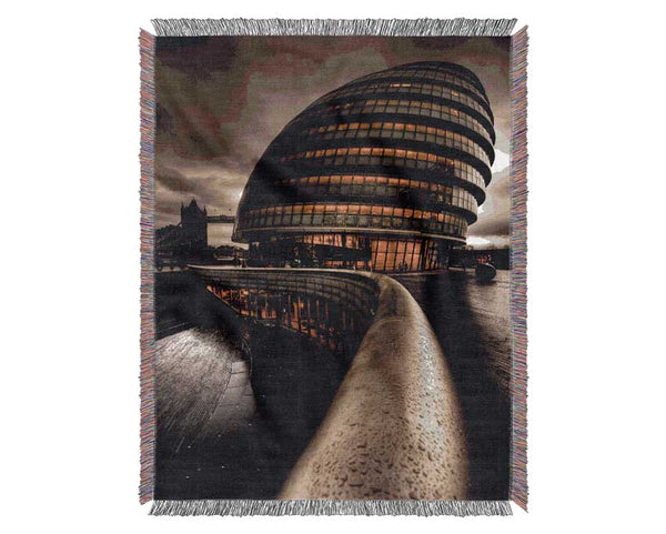 London City Hall Woven Blanket