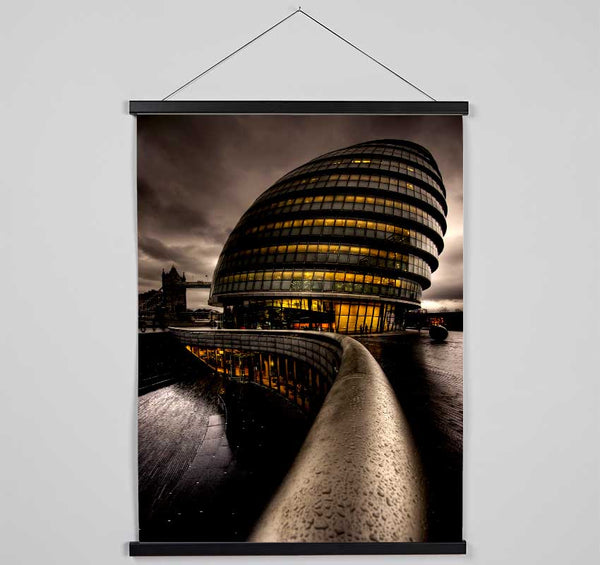 London City Hall Hanging Poster - Wallart-Direct UK