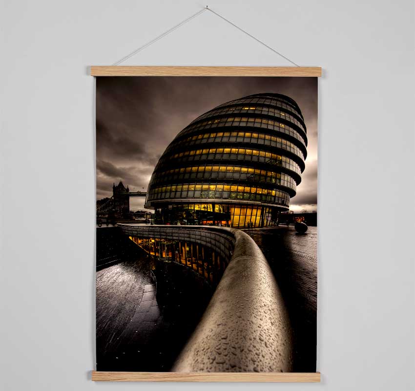 London City Hall Hanging Poster - Wallart-Direct UK