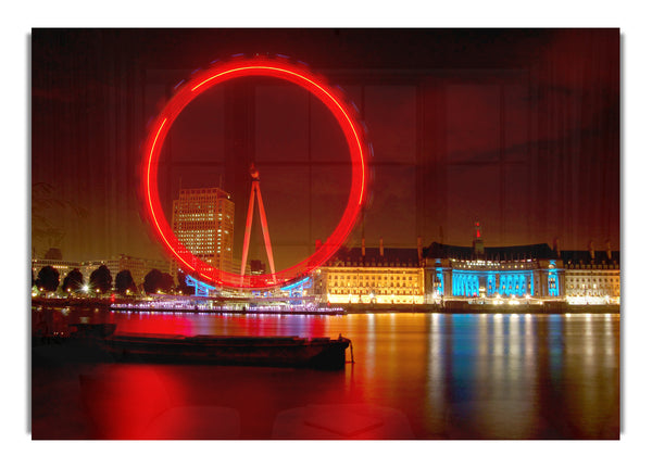 London Eye vom Victoria Embankment