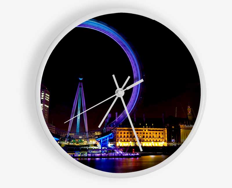 London Eye Speed Nights Clock - Wallart-Direct UK