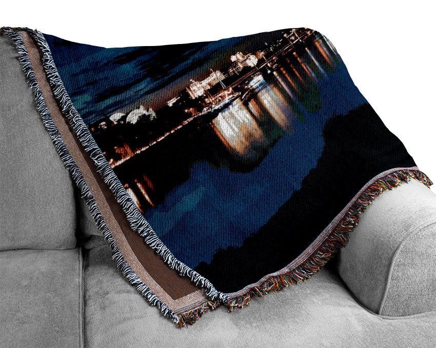 London Eye Woven Blanket