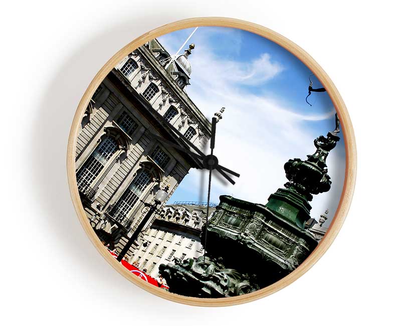 London Piccadilly Circus UK Clock - Wallart-Direct UK