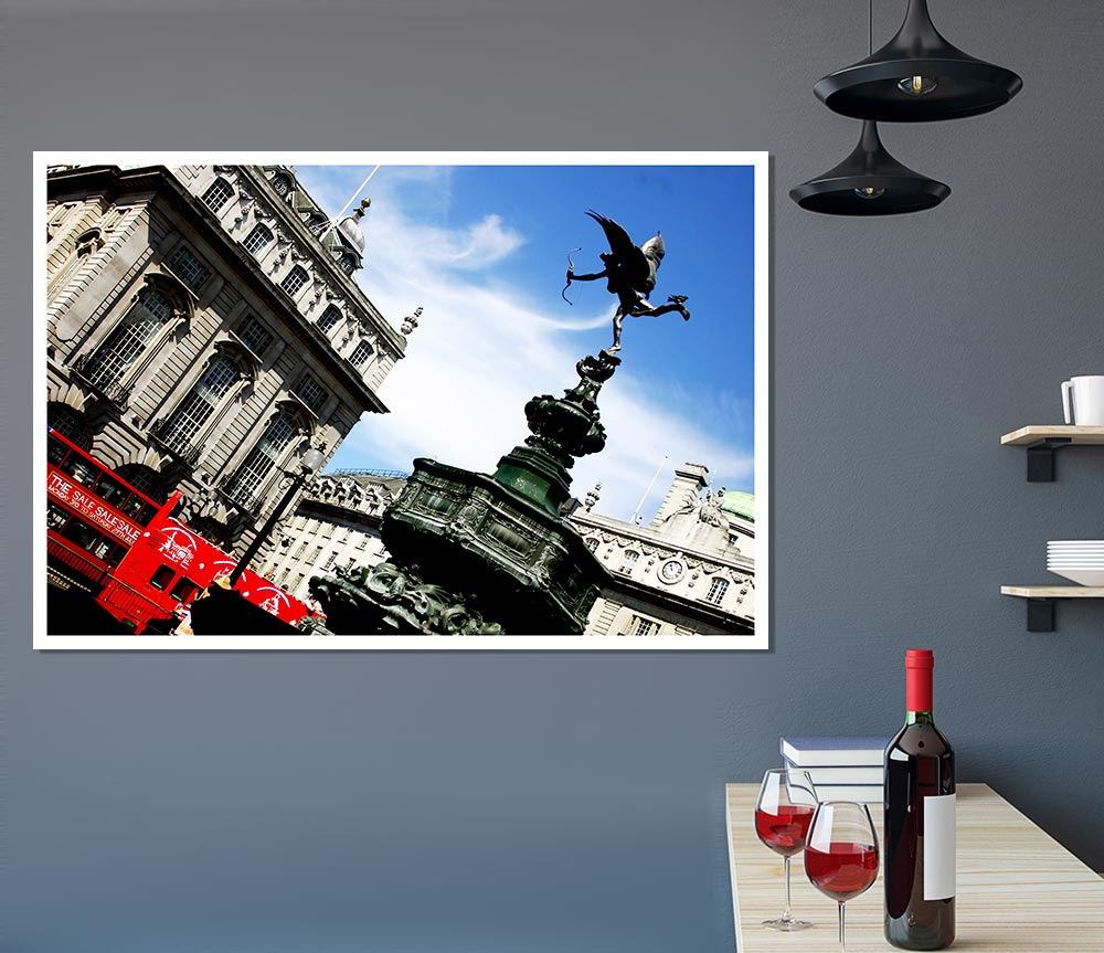 London Piccadilly Circus Uk Print Poster Wall Art