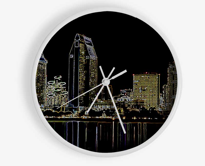 London Thames Clock - Wallart-Direct UK