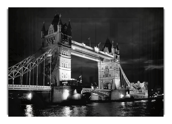 London Tower Bridge B~w