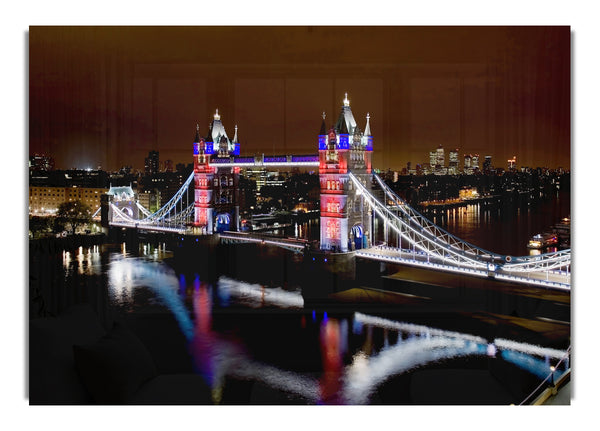 London Tower Bridge Lights