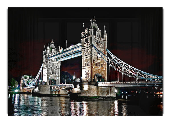 London Tower Bridge Night Lights