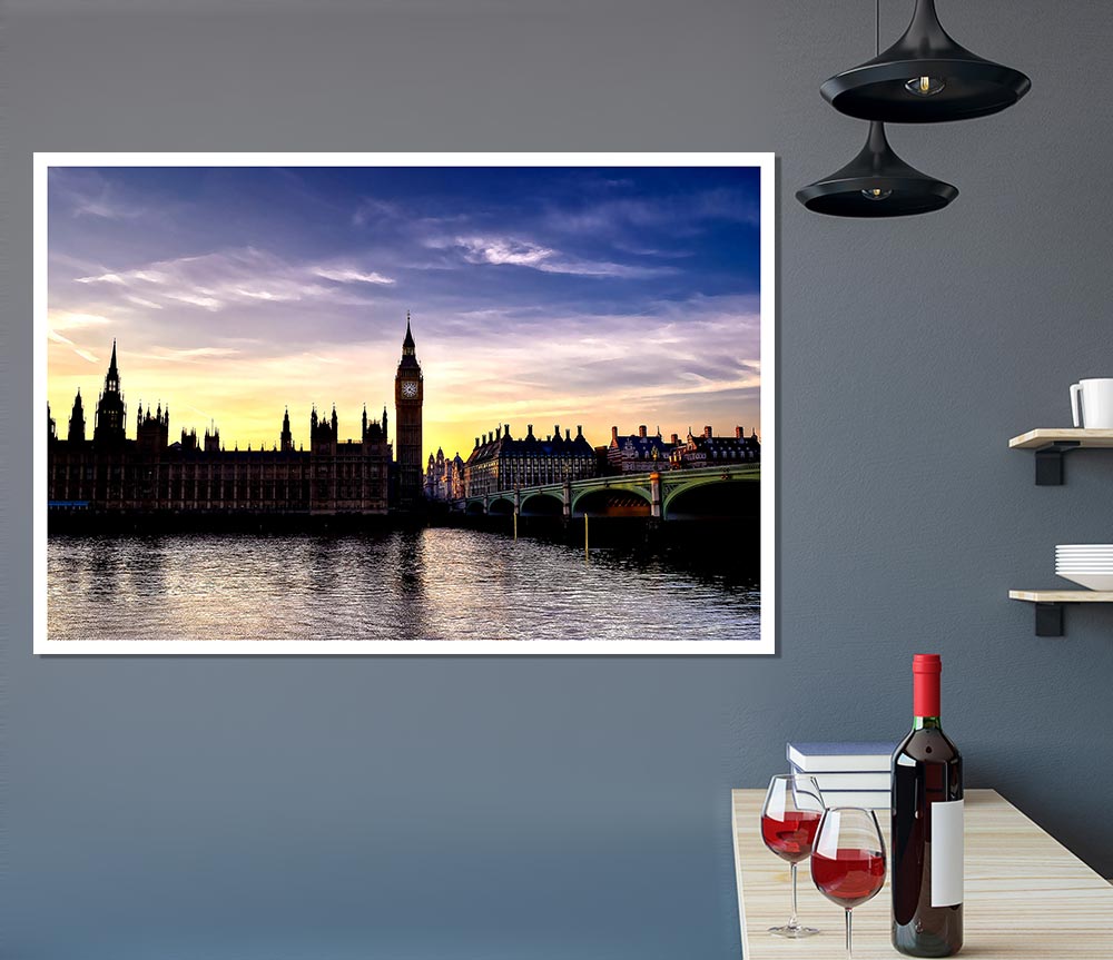 London Uk Print Poster Wall Art