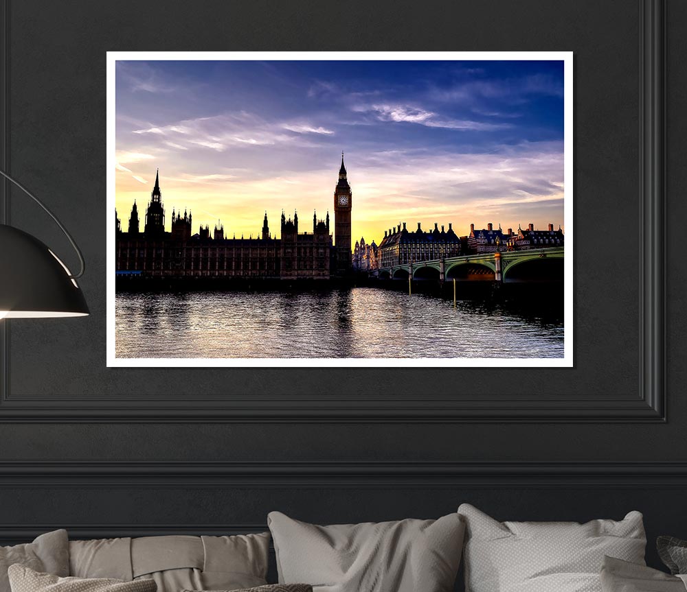 London Uk Print Poster Wall Art