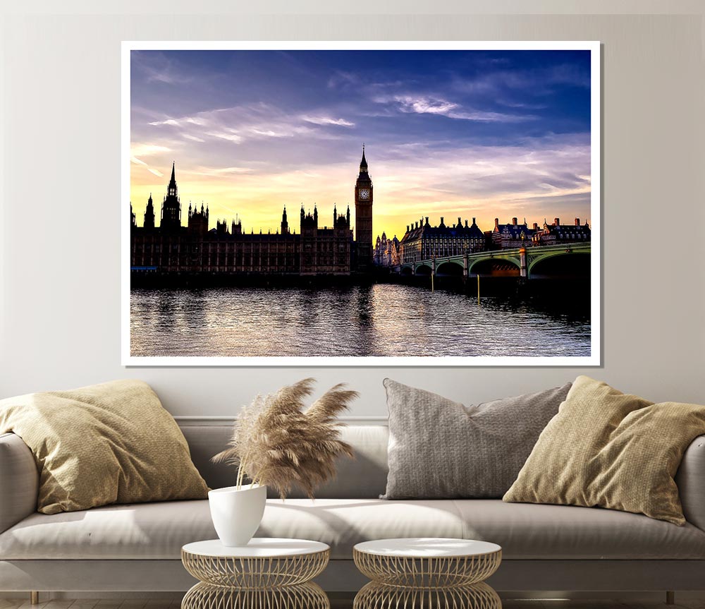 London Uk Print Poster Wall Art