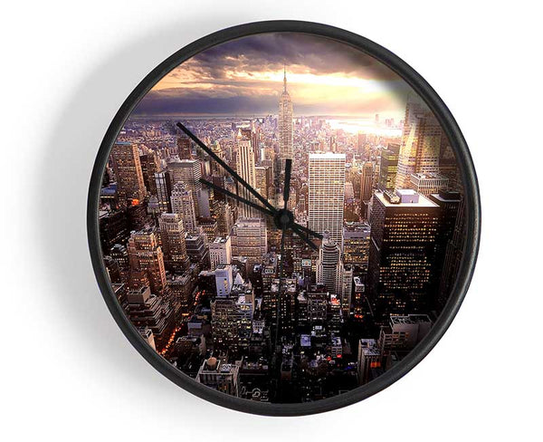 Manhattan Clock - Wallart-Direct UK