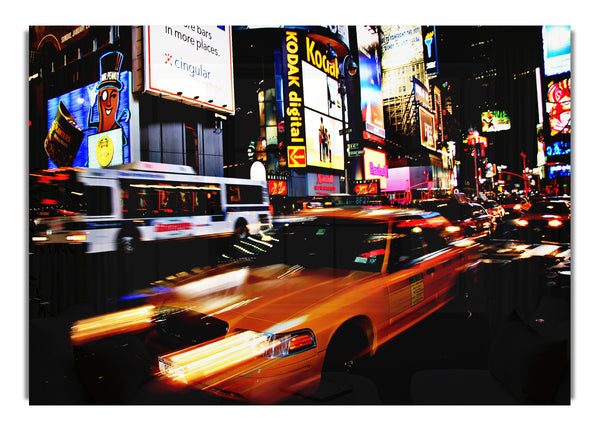 Taxis am Broadway in New York