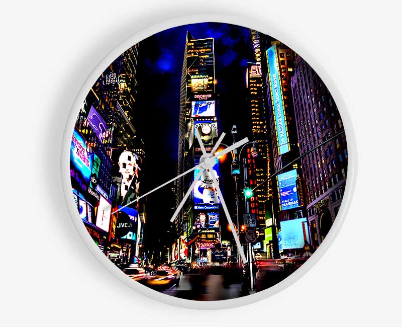 New York City Gods Speed Clock - Wallart-Direct UK