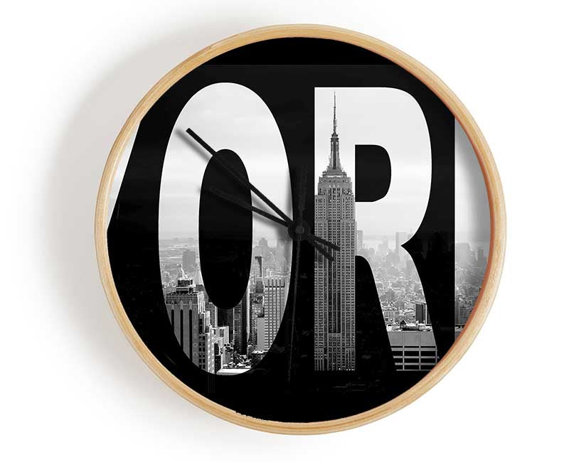 New York City Sign Clock - Wallart-Direct UK