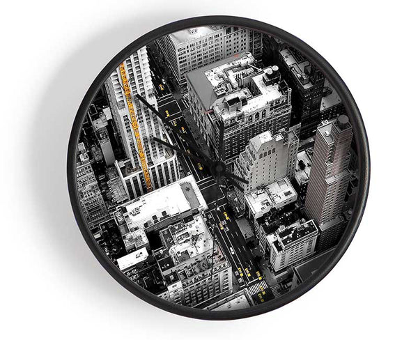 New York City Streets Clock - Wallart-Direct UK