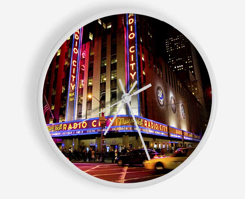 New York Radio City Clock - Wallart-Direct UK